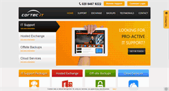 Desktop Screenshot of cortecit.co.uk